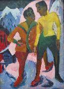 Ernst Ludwig Kirchner, Two Brothers,